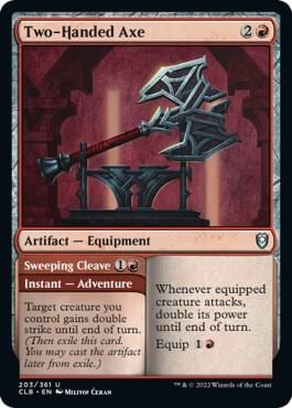 Two-Handed Axe, Commander Legends: Battle for Baldur's Gate 203