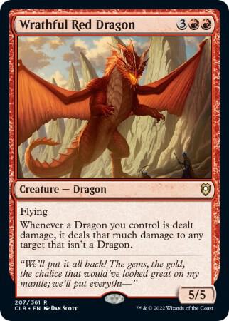 Wrathful Red Dragon, Commander Legends: Battle for Baldur's Gate 207