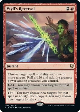 Wyll's Reversal, Commander Legends: Battle for Baldur's Gate 209