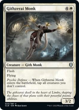 Githzerai Monk, Commander Legends: Battle for Baldur's Gate 20