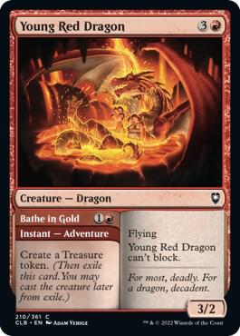 Young Red Dragon, Commander Legends: Battle for Baldur's Gate 210