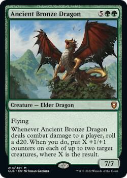 Ancient Bronze Dragon, Commander Legends: Battle for Baldur's Gate 214