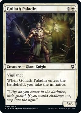 Goliath Paladin, Commander Legends: Battle for Baldur's Gate 21