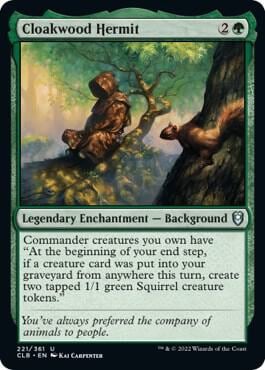 Cloakwood Hermit, Commander Legends: Battle for Baldur's Gate 221