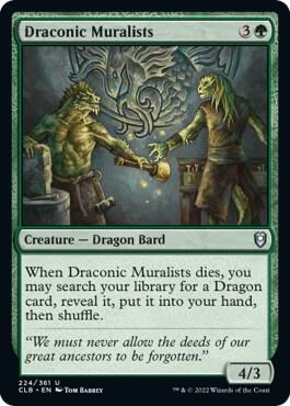 Draconic Muralists, Commander Legends: Battle for Baldur's Gate 224