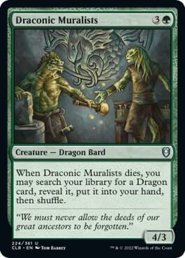 Draconic Muralists, Commander Legends: Battle for Baldur's Gate 224