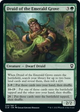 Druid of the Emerald Grove, Commander Legends: Battle for Baldur's Gate 226