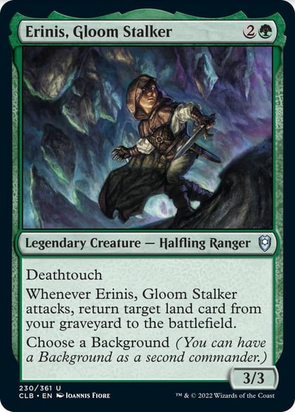 Erinis, Gloom Stalker, Commander Legends: Battle for Baldur's Gate 230