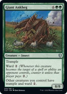 Giant Ankheg, Commander Legends: Battle for Baldur's Gate 233