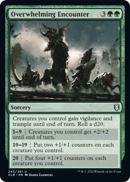 Overwhelming Encounter, Commander Legends: Battle for Baldur's Gate 245