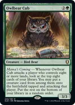 Owlbear Cub, Commander Legends: Battle for Baldur's Gate 246