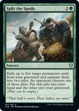 Split the Spoils, Commander Legends: Battle for Baldur's Gate 257