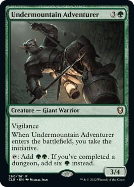 Undermountain Adventurer, Commander Legends: Battle for Baldur's Gate 260