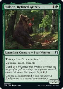 Wilson, Refined Grizzly, Commander Legends: Battle for Baldur's Gate 261
