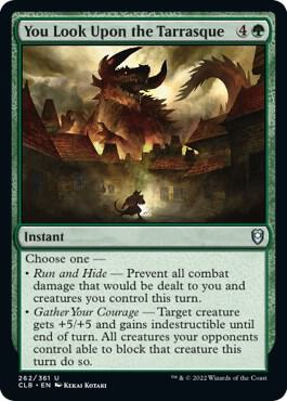 You Look Upon the Tarrasque, Commander Legends: Battle for Baldur's Gate 262