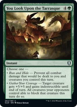 You Look Upon the Tarrasque, Commander Legends: Battle for Baldur's Gate 262