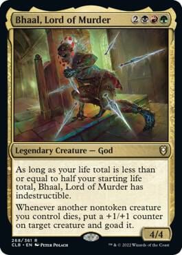 Bhaal, Lord of Murder, Commander Legends: Battle for Baldur's Gate 268