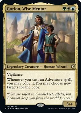 Gorion, Wise Mentor, Commander Legends: Battle for Baldur's Gate 276