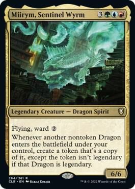 Miirym, Sentinel Wyrm, Commander Legends: Battle for Baldur's Gate 284