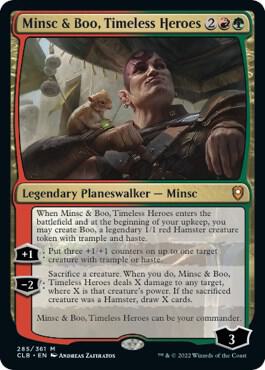 Minsc & Boo, Timeless Heroes, Commander Legends: Battle for Baldur's Gate 285
