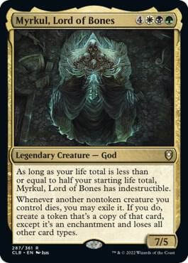 Myrkul, Lord of Bones, Commander Legends: Battle for Baldur's Gate 287