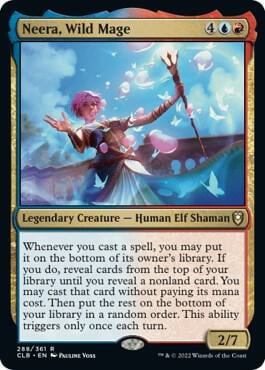 Neera, Wild Mage, Commander Legends: Battle for Baldur's Gate 288