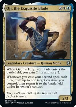 Oji, the Exquisite Blade, Commander Legends: Battle for Baldur's Gate 290