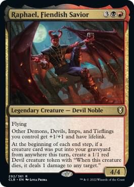 Raphael, Fiendish Savior, Commander Legends: Battle for Baldur's Gate 292