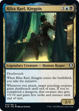Rilsa Rael, Kingpin, Commander Legends: Battle for Baldur's Gate 293