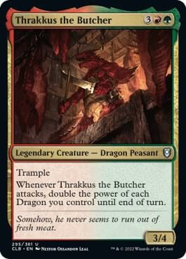 Thrakkus the Butcher, Commander Legends: Battle for Baldur's Gate 295