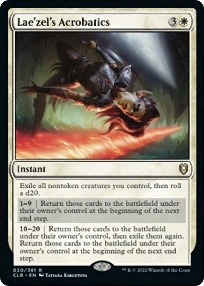 Lae'zel's Acrobatics, Commander Legends: Battle for Baldur's Gate 30