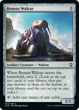 Bronze Walrus, Commander Legends: Battle for Baldur's Gate 302