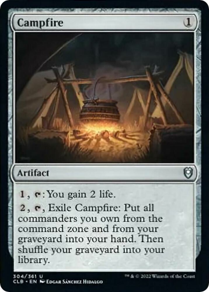 Campfire, Commander Legends: Battle for Baldur's Gate 304