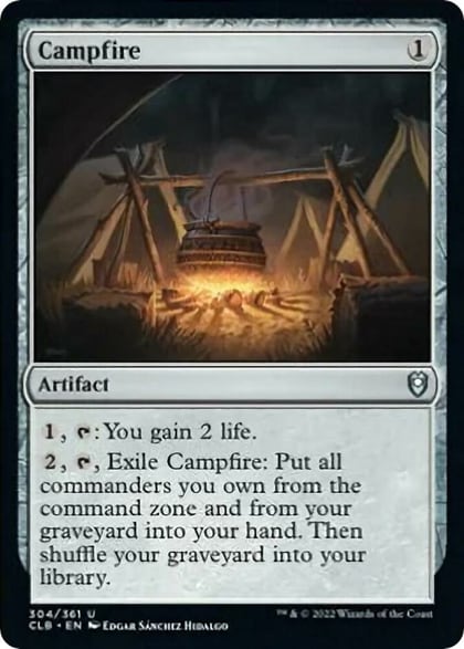 Campfire, Commander Legends: Battle for Baldur's Gate 304