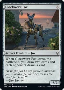 Clockwork Fox, Commander Legends: Battle for Baldur's Gate 308