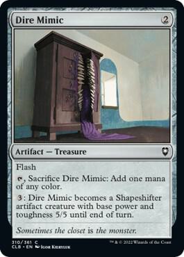 Dire Mimic, Commander Legends: Battle for Baldur's Gate 310