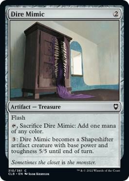 Dire Mimic, Commander Legends: Battle for Baldur's Gate 310