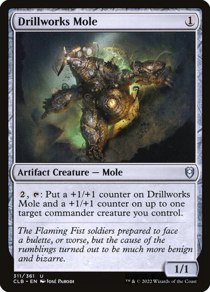 Drillworks Mole, Commander Legends: Battle for Baldur's Gate 311