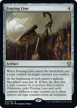 Fraying Line, Commander Legends: Battle for Baldur's Gate 314