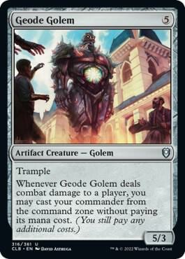Geode Golem, Commander Legends: Battle for Baldur's Gate 316