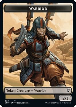 Warrior // Inkling Double-Sided Token, Commander Legends: Battle for Baldur's Gate 32 // 45