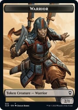 Warrior // Inkling Double-Sided Token, Commander Legends: Battle for Baldur's Gate 32 // 45