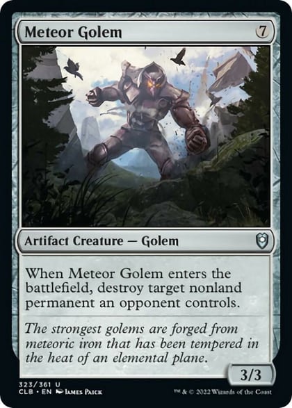 Meteor Golem, Commander Legends: Battle for Baldur's Gate 323