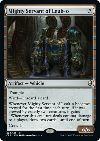 Mighty Servant of Leuk-o, Commander Legends: Battle for Baldur's Gate 324