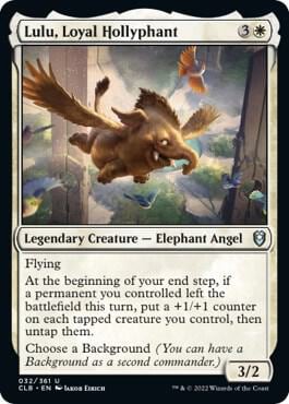 Lulu, Loyal Hollyphant, Commander Legends: Battle for Baldur's Gate 32