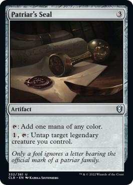 Patriar's Seal, Commander Legends: Battle for Baldur's Gate 332