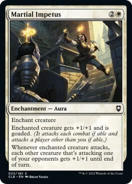 Martial Impetus, Commander Legends: Battle for Baldur's Gate 33