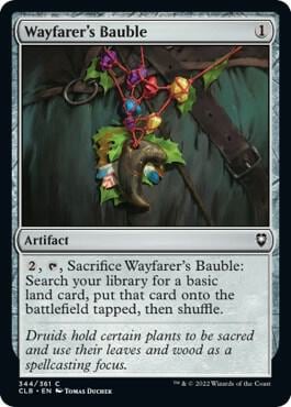 Wayfarer's Bauble, Commander Legends: Battle for Baldur's Gate 344