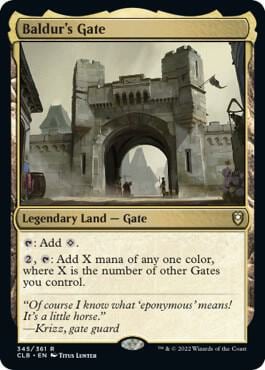 Baldur's Gate, Commander Legends: Battle for Baldur's Gate 345