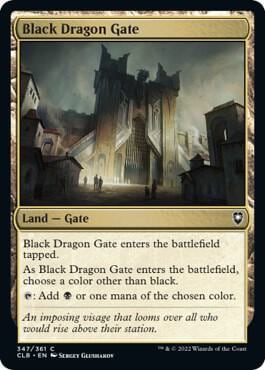 Black Dragon Gate, Commander Legends: Battle for Baldur's Gate 347